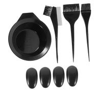VALICLUD Kit Tintura Chioma Completo 5 Pezzi Ciotola Per Mescolare Crema Colorante e Spazzola Flessibile Per Tintura Chioma Cuffie Antirumore Uso Professionale e Domestico