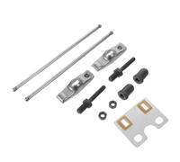 VALICLUD Kit Valvole Bilancieri e Piastra Guida per Motore Rasaerba Componenti Resistenti per Valvole Compatibile con Motori Piccoli per Manutenzione Giardino