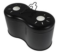 VALICLUD Lampada per Rettili a Doppio Paralume con Gancio Regolabile, Copertura Riflettente Uvb per Terrari di Tartarughe, Draghi Barbuti e Serpenti, Riscaldamento Uniforme per Habitat