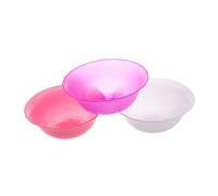 VALICLUD Lavabo per Viso in Plastica Set da 3 Pezzi, Vaschetta Portatile per Lavaggio Viso e, Lavabo Piccolo Multifunzionale per Spa e Saloni di Bellezza, Uso Domestico e Professionale