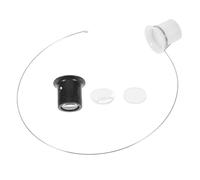 VALICLUD Lente D'ingrandimento in Filo D'acciaio Lente D'ingrandimento Attacco per Testa Montata sulla Testa per Riparazione di Orologi la Creazione di Gioielli ad Alta Definizione