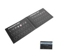 VALICLUD Libro per Esercitarsi nella Nail Art di Carta Didattica Schema per Praticare Disegni su Unghie Diverse per Principianti e Apprendimento