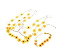 VALICLUD Lussuosa Fascia Per A Forma Di Girasole Accessori Per Per Matrimonio Compleanno Anniversario Festa Della Mamma