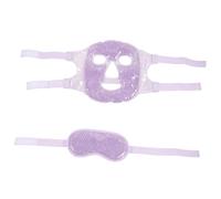 VALICLUD Maschera Gel Riutilizzabile Per Impacchi Caldi e Refrigeranti Copertura Occhi Rinfrescante e Leggera e Portatile Per Viso Idratante e Relax