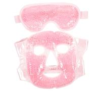 VALICLUD Maschera in Gel Per Viso e Occhi Maschera Rinfrescante Portatile Per Alleviare e Zone Perioculari Migliorare Circolazione Sanguigna Oculare Realizzata in Pvc Sicura Termine