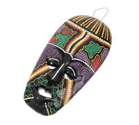 VALICLUD Maschera in Intagliato Decorativa da Parete Tiki Leggera e Resistente Africana da Muro Casual