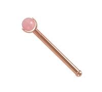 VALICLUD Massaggiatore Jade Roller in Naturale con in Metallo Rosa Strumento per Massaggio Invecchiamento e della e Portatile per Relax