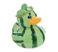 VALICLUD Miniatura Anguria in Resina Colorata Scultura Divertente Tema Frutta per Decorazioni Estive Bomboniere e Regali per Feste Compleanno