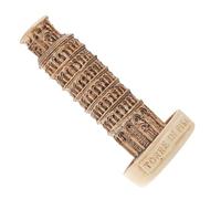 VALICLUD Miniatura Torre Pendente Pisa in Resina Decorazione Architettonica Unica e Delicata Statue da e Ufficio Dettagliato e
