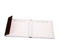 VALICLUD Nail Color Display Chart Catalogo Di Colori Per Unghie Gel Con Spazi Per Campioni Per Saloni Di Manicure e Pratica Nail Art Design Elegante e Funzionale Per Esposizione Unghie