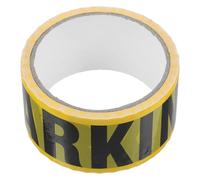 VALICLUD Nastro di Avvertimento Autoadesivo Resistente Agli Strappi, Nastro di Sicurezza in Carta Stampa Nera su Sfondo Giallo, per Segnalazioni in Cantiere, Giardino e Eventi Festivi