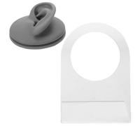 VALICLUD Orecchio Umano Finto in Silicone Morbido con Supporto, per Esercitarsi al Piercing e Esposizione di Orecchini, Accessorio per Formazione in Piercing e Display di Gioielli