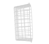 VALICLUD Organizzatore Per Congelatore Portabottiglie 28x21,5x12 Cm Bianco Contenitore Per Verdure Da Frigorifero Cestino Portaoggetti Grande Capacità Per Congelatori a Pozzetto Domestici