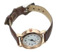 VALICLUD Orologio Da Donna Digitale Piccolo Cinturino in Pelle Marrone, Design Semplice Classico, Orologio Da Tavolo Elegante Per Ragazze, Signore e Uso Quotidiano, Confezione Regalo