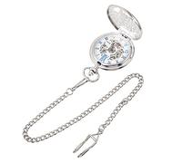 VALICLUD Orologio Da Tasca A Carica Manuale Con Collana in Stile Antico in Lega Di Zinco Con Amici