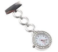 VALICLUD Orologio Da Tasca Cuore Orologio Fob Da Donna Da Infermiere Con Spilla Guarda Per Gli Uomini Orologi Di Moda Per Le Donne Ragazze Studente Golden Lega