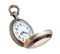 VALICLUD Orologio Da Tasca Vintage Quarzo Con Catena Elegante Orologio Portatile Per Uomo e Donna Design Con Quadrante e Facile Impostazione Per Festività e Occasioni Speciali