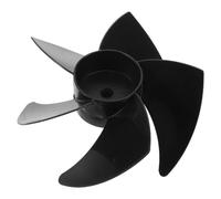 VALICLUD Pala di Ricambio in Plastica Nera per Ventilatore a 5 Pale Riduce il Rumore Compatibile Ventilatori da Tavolo e Ventilatori di Circolazione Aria per Grandi Ambienti e Magazzini