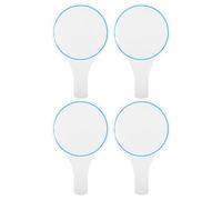 VALICLUD Palette per Voto Cancellabile Secco 4 Pezzi Blu in Schiuma Leggera e Compatta per Punteggi Giudici in Competizioni e Votazioni