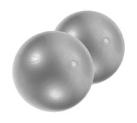 VALICLUD Palla da Yoga Professionale 2 Pezzi 25 Cm Pvc per Pilates Allenamento Core Portatile per Postura e Flessibilità Esercizi di Stabilità per Benessere e Fitness