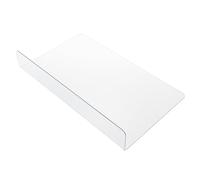 VALICLUD Paraspruzzi per da Bagno Deflettore Trasparente in PVC Protezione Anti-Spruzzi per Lavabo Accessorio per Bagno