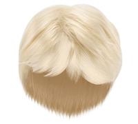 VALICLUD Parrucca da Uomo Sintetica per Cosplay Accessorio Capelli Maschile Riutilizzabile per Feste Teatro Halloween e Uso Quotidiano