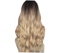 VALICLUD Parrucca Donna Media con Frangia Dritta Capelli Sintetici Morbidi e Naturali Accessorio Moda per Uso Quotidiano e Feste Mascherate