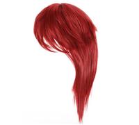 VALICLUD Parrucca uomini parrucca riccio rosso margine lungo parrucca da donna con lunghi lunga parrucca cosplay parrucca lunga Filo ad alta temperatura Rosy