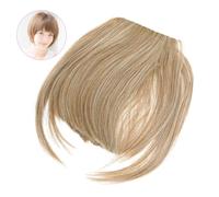 VALICLUD Parrucche Sintetiche Un Pezzo Frangetta Clip Nella Parte Anteriore Extension Per Fronte Frangia Clip Per Donne e Ragazze