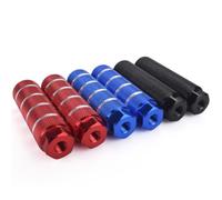 VALICLUD Pedalini Posteriori per Bicicletta, Blu Leva per ASSE 9mm | Lega di Alluminio, Presa Antiscivolo e Durezza Elevata, per Asse Posteriore e Mountain Bike