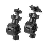 VALICLUD per Specchietto Retrovisore Manubrio Bicicletta e Motociclo 1/4 Pollice 2 Pezzi Staffa Laterale Resistente alla Corrosione Facile da Installare per Accessori per Veicoli a Due