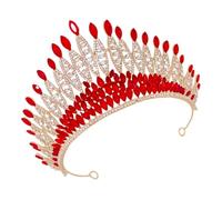 VALICLUD Per Tiara Damigella D'Onore Per Feste Da Sposa Con Fasce Per Da Sposa Per Copricapo Da Donna Accessori Per Il Ballo Di Fine Anno Rosa