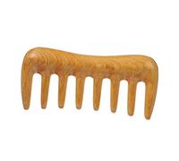 VALICLUD Pettine Di Legno Pettine Da Parrucchiere Pettine Per Pettine a Denti Larghi Pettine Da Dente Largo Setola Accessori Per Pettini Pennello Per Bosso Marrone Chiaro