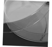 VALICLUD Piastra Petri in Vetro Borosilicato Alta Resistenza con Coperchio Autoclavabile e Spessa per Colture Cellulari e Studi Biologici per Laboratori e Scuole