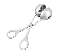VALICLUD Pinza per Polpette Acciaio Inossidabile Piccola Gadget per Formare Polpette Palline e Stampo Antiaderente per Carne e Tofu Utensile Veloce Preparazioni Alimentari
