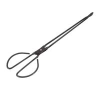 VALICLUD Pinze per Legna e Carbonella con Testa Piatta in Acciaio Pinze Resistenti per Raccolta Legno Briquette e Rifiuti per Barbecue e Campeggio