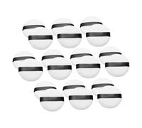 VALICLUD Piumini per Cipria da Donna 20 Pezzi Piccoli 55x12mm Spugnetta Morbida per Trucco in Polvere Libera Accessorio Make Up Comodo per Uso Quotidiano e Salone di Bellezza