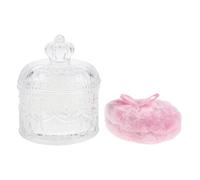 VALICLUD Piumino da Cipria Morbido Lavabile Custodia, Set 3,34" per Trucco Viso e Corpo, Applicatore per Cipria in Polvere Libera, per Ritocchi in Viaggio e Uso Quotidiano