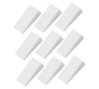 VALICLUD Piumino Per Trucco a Doppio Uso 30 Pezzi, Spugna Fondotinta Portatile Bianca, Ultra Morbida e Resistente, Per Applicazione Viso Completa e Struccante Quotidiano