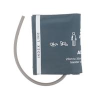 VALICLUD Polsino di Ricambio per Sfigmomanometro Manuale, Bracciale Regolabile in Nylon per Pressione Sanguigna Braccio 25-35cm, Accessorio Portatile Leggero per Uso Domestico e Clinico Adulti