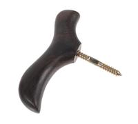 VALICLUD Pomello per Bastone in Legno Testa di Ricambio per Bastone Lucidata Manico Ergonomico Adatto Uomo e Donna