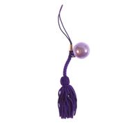 VALICLUD Porpora Ciondolo Campanella Rotonda in Rame con Nappina per Zaino | Decorazione Accessoria, Facile da Fissare, Effetto Sonoro Delicato, per Tracolla Fotocamera e Creazioni Fai da Te
