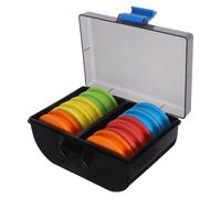 VALICLUD Porta Lenza da Pesca in Schiuma EVA 10 Pezzi Accessori Pesca per Bobine Colorate Grande Capacità di Archiviazione