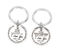 VALICLUD Portachiavi Unico Con Ciondolo A Forma Di Chiave Per Figlio E Figlia