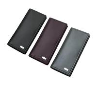 VALICLUD Portafoglio Da Uomo in Pelle Pu Alla Moda Capacità Per Assegni Carte Di Credito Contanti Documenti D'identità Portamonete