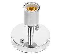 VALICLUD Portalampada con Rotazione per Plafoniera e Illuminazione Garage Base Lampada Vite Vintage Supporto per Lampadine Decorativi