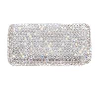 VALICLUD Portapillole Tascabile con Decorazioni Brillanti Custodia Rettangolare per Farmaci Organizer Compatto da Viaggio con Chiusura Ermetica Scatola per Pillole Scomparti per Camping e