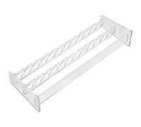 VALICLUD Portaprovette a Fessura in Acrilico Robusto, Supporto per Tubi Centrifuga 12 Fori, Utilizzabile in Laboratori per Prove e Analisi