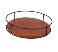 VALICLUD Portaspezie Girevole in Base Antiscivolo Organizer Multifunzionale per Cucina da Pranzo e Supporto Rotante per Barattoli Spezie Nero