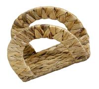 VALICLUD Portatovaglioli in Paglia Dorato Design Compatto e Pratico per Casa Ristorante e Feste Protezione Bordi Lisci Regalo di Inaugurazione Casa